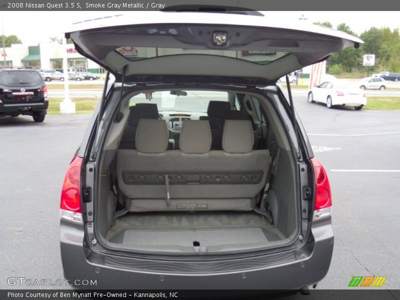 Smoke Gray Metallic / Gray 2008 Nissan Quest 3.5 S
