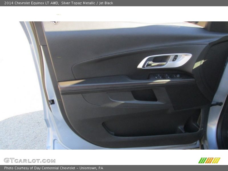 Silver Topaz Metallic / Jet Black 2014 Chevrolet Equinox LT AWD