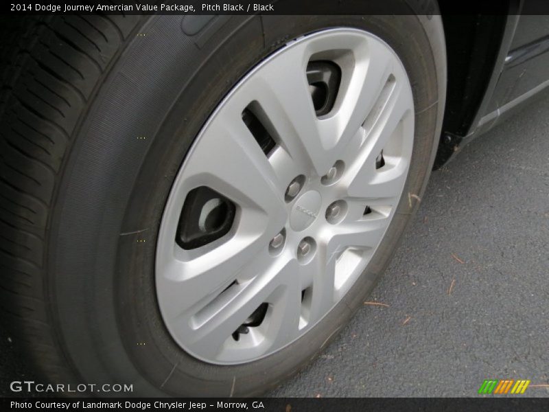 Pitch Black / Black 2014 Dodge Journey Amercian Value Package