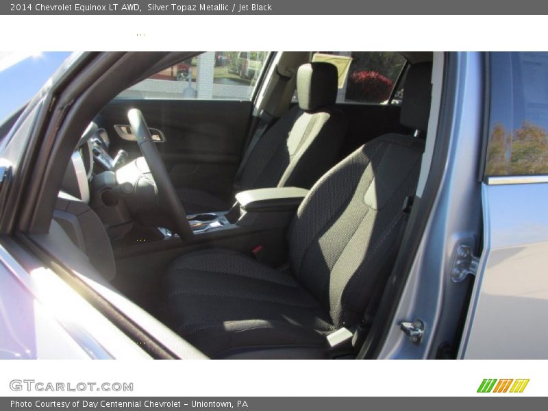 Silver Topaz Metallic / Jet Black 2014 Chevrolet Equinox LT AWD