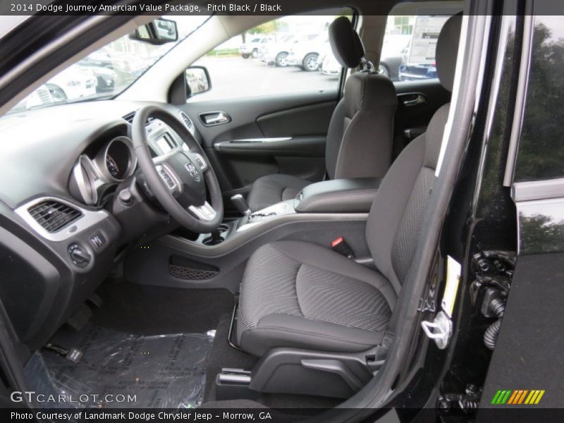 Pitch Black / Black 2014 Dodge Journey Amercian Value Package