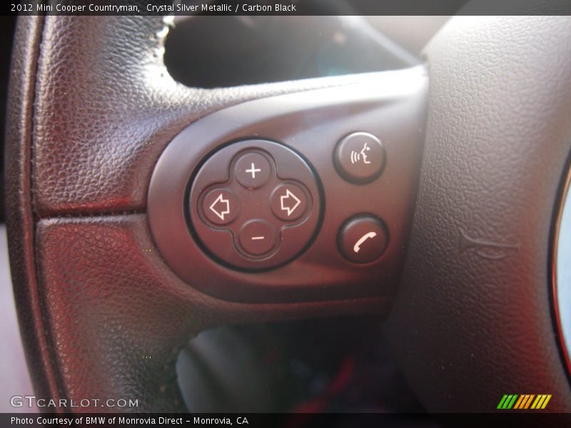Crystal Silver Metallic / Carbon Black 2012 Mini Cooper Countryman