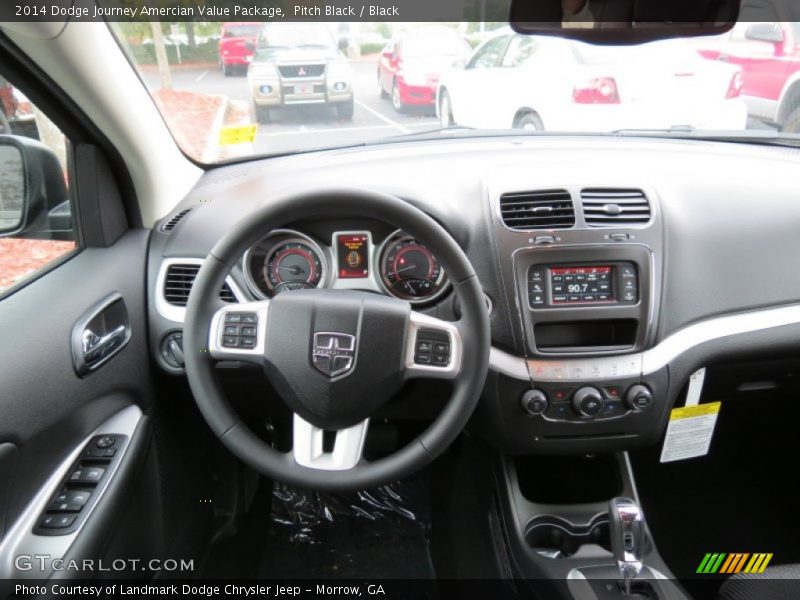 Pitch Black / Black 2014 Dodge Journey Amercian Value Package