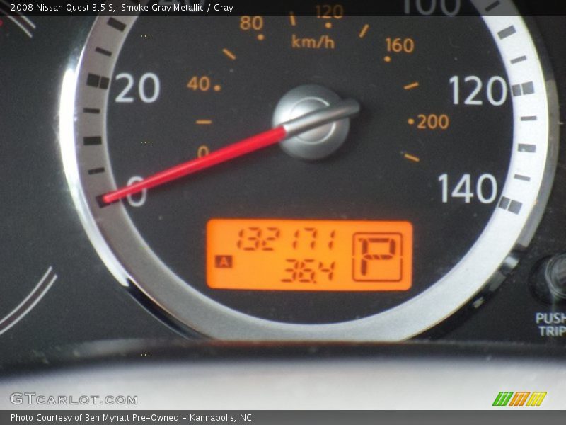 Smoke Gray Metallic / Gray 2008 Nissan Quest 3.5 S