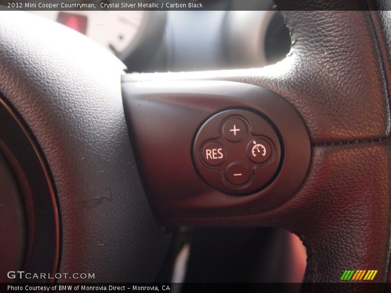 Crystal Silver Metallic / Carbon Black 2012 Mini Cooper Countryman