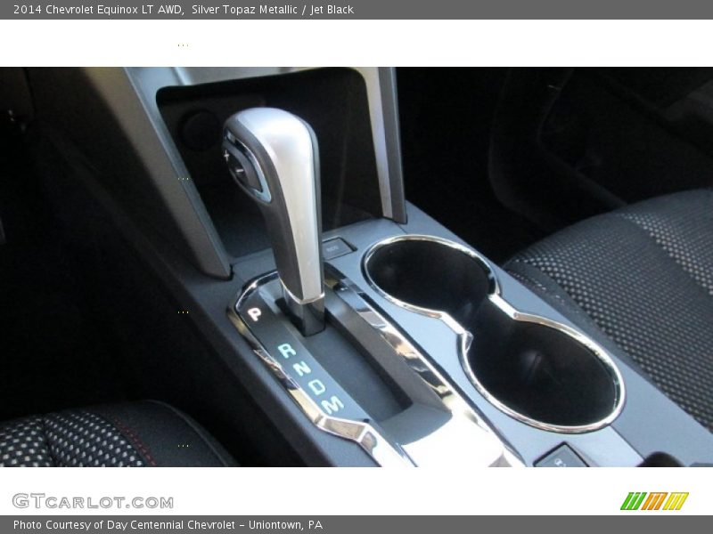 Silver Topaz Metallic / Jet Black 2014 Chevrolet Equinox LT AWD