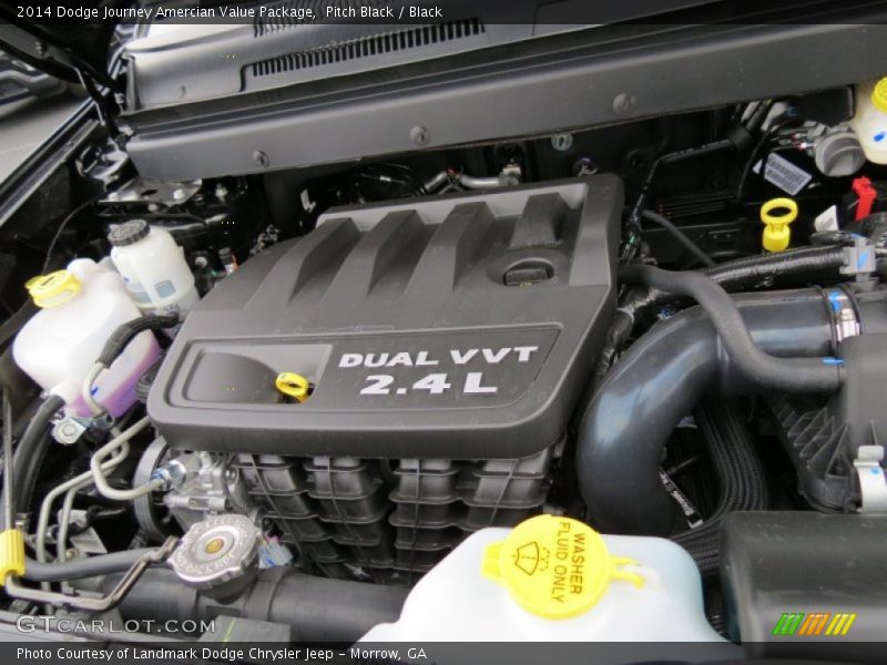 Pitch Black / Black 2014 Dodge Journey Amercian Value Package