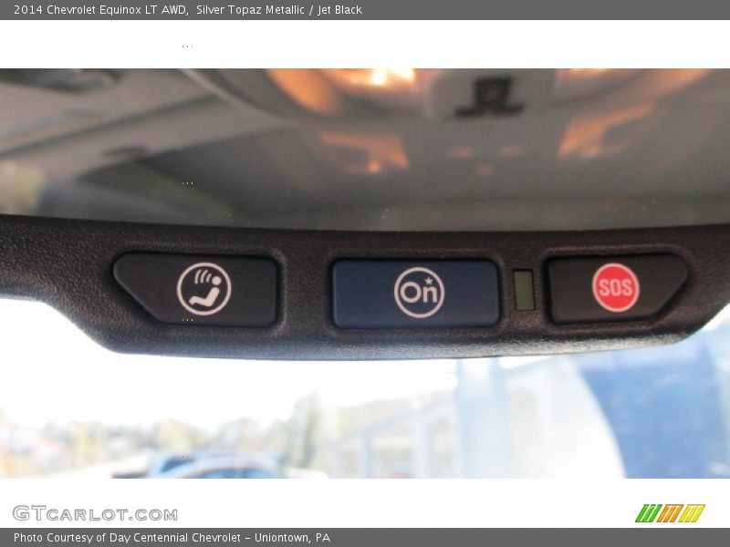 Silver Topaz Metallic / Jet Black 2014 Chevrolet Equinox LT AWD