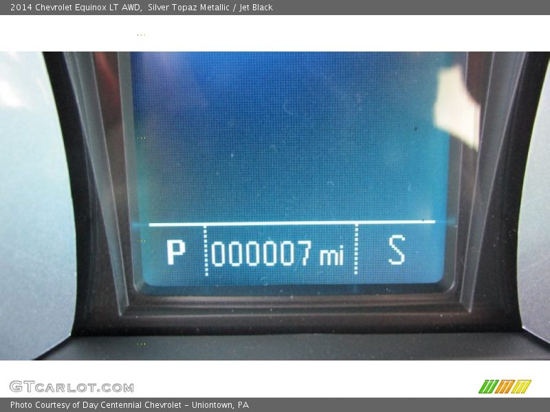 Silver Topaz Metallic / Jet Black 2014 Chevrolet Equinox LT AWD