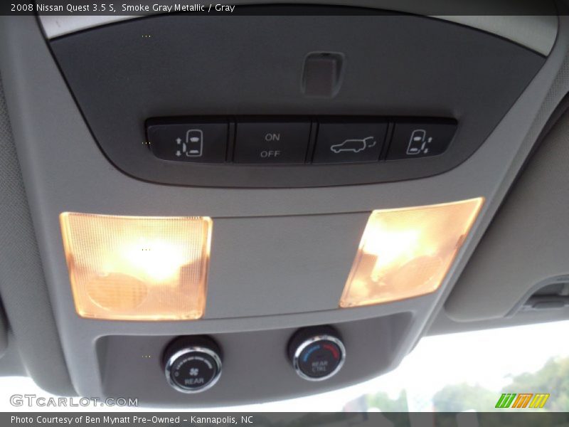 Smoke Gray Metallic / Gray 2008 Nissan Quest 3.5 S