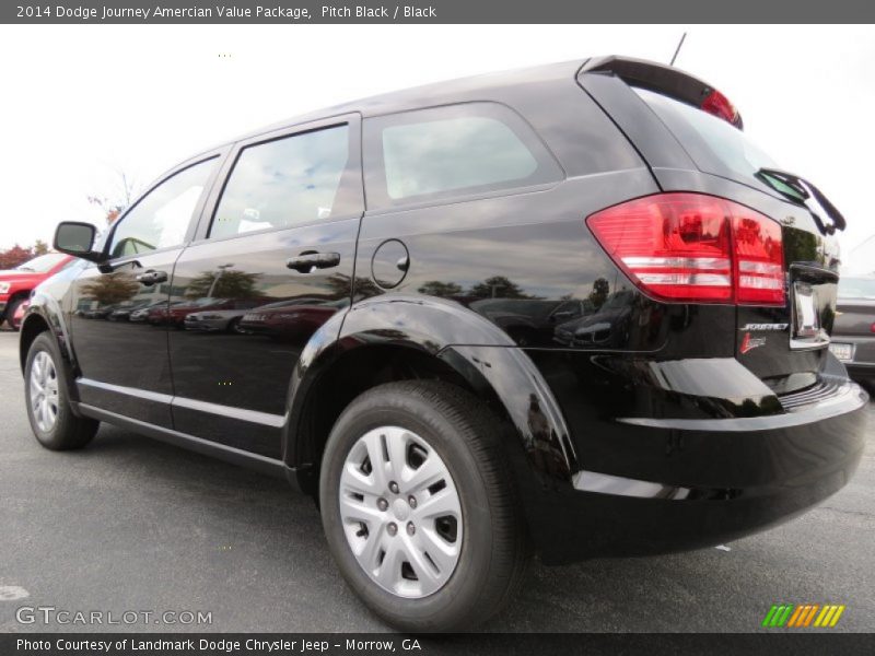 Pitch Black / Black 2014 Dodge Journey Amercian Value Package