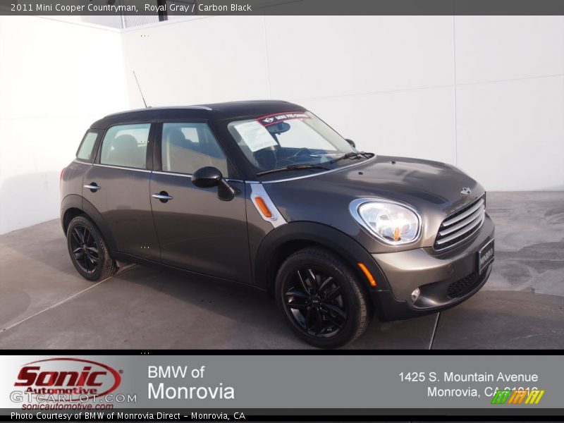Royal Gray / Carbon Black 2011 Mini Cooper Countryman