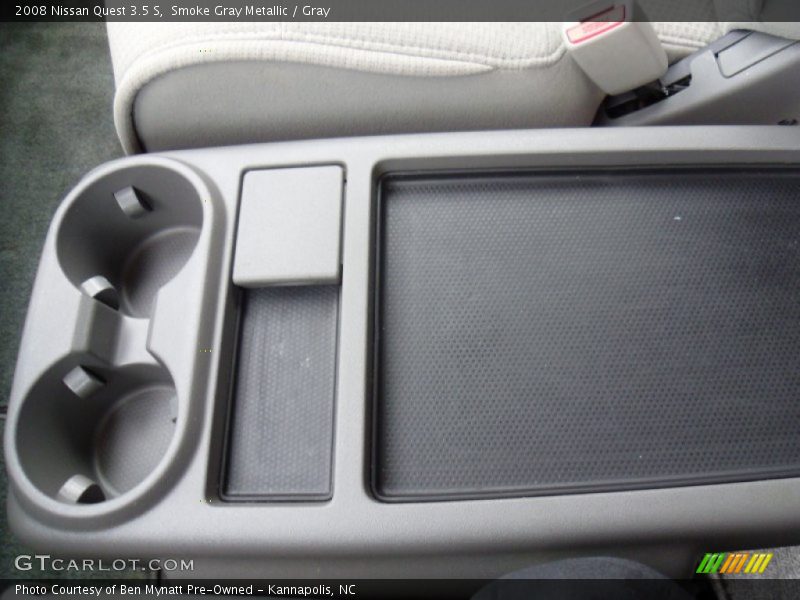 Smoke Gray Metallic / Gray 2008 Nissan Quest 3.5 S