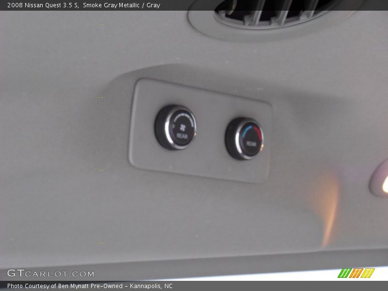 Smoke Gray Metallic / Gray 2008 Nissan Quest 3.5 S