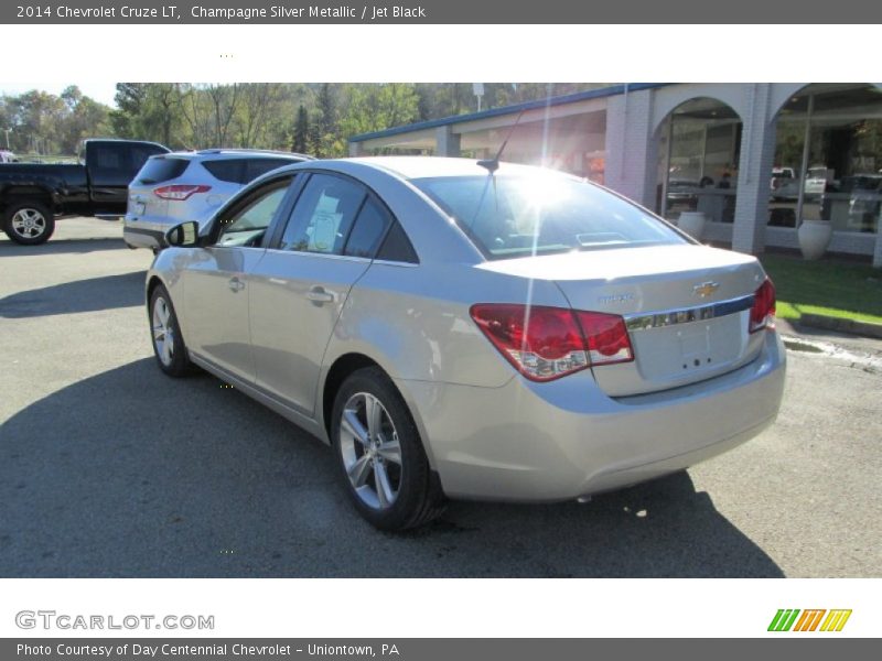 Champagne Silver Metallic / Jet Black 2014 Chevrolet Cruze LT