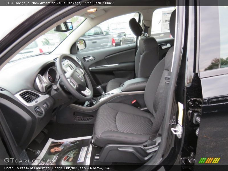 Pitch Black / Black 2014 Dodge Journey Amercian Value Package