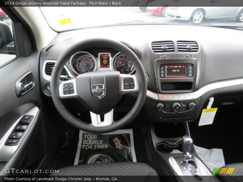Pitch Black / Black 2014 Dodge Journey Amercian Value Package