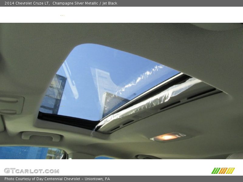 Champagne Silver Metallic / Jet Black 2014 Chevrolet Cruze LT