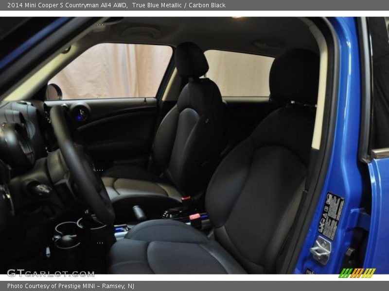 True Blue Metallic / Carbon Black 2014 Mini Cooper S Countryman All4 AWD