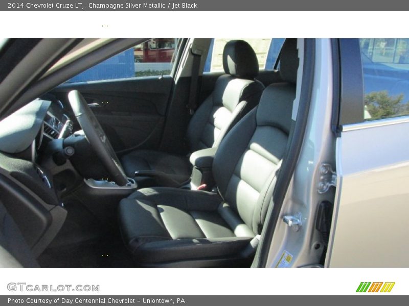 Champagne Silver Metallic / Jet Black 2014 Chevrolet Cruze LT