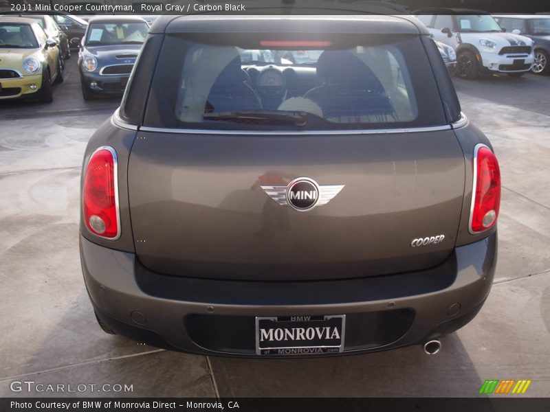 Royal Gray / Carbon Black 2011 Mini Cooper Countryman