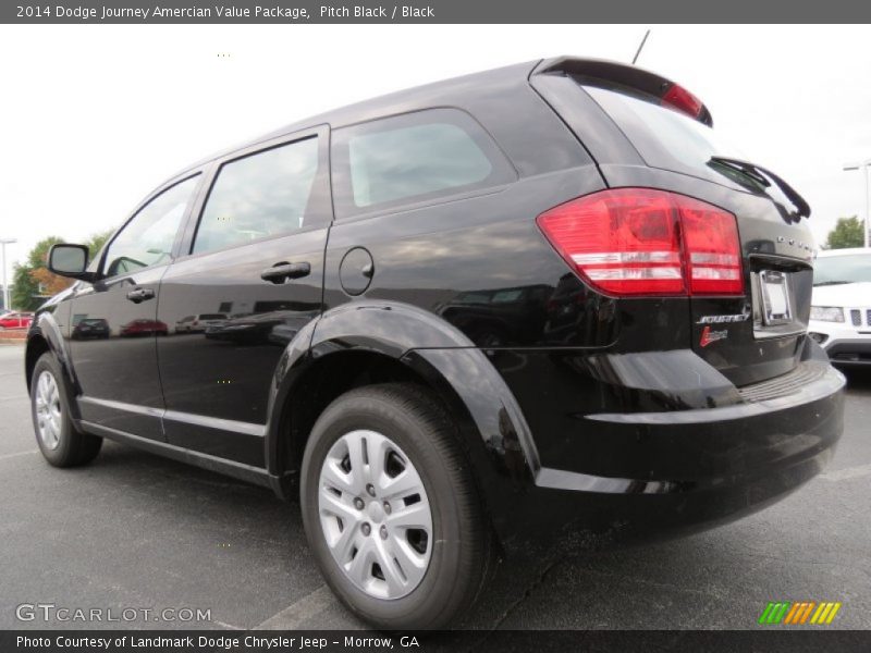 Pitch Black / Black 2014 Dodge Journey Amercian Value Package