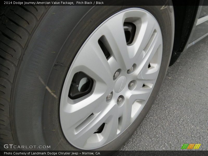Pitch Black / Black 2014 Dodge Journey Amercian Value Package
