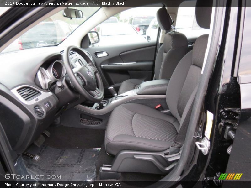 Pitch Black / Black 2014 Dodge Journey Amercian Value Package