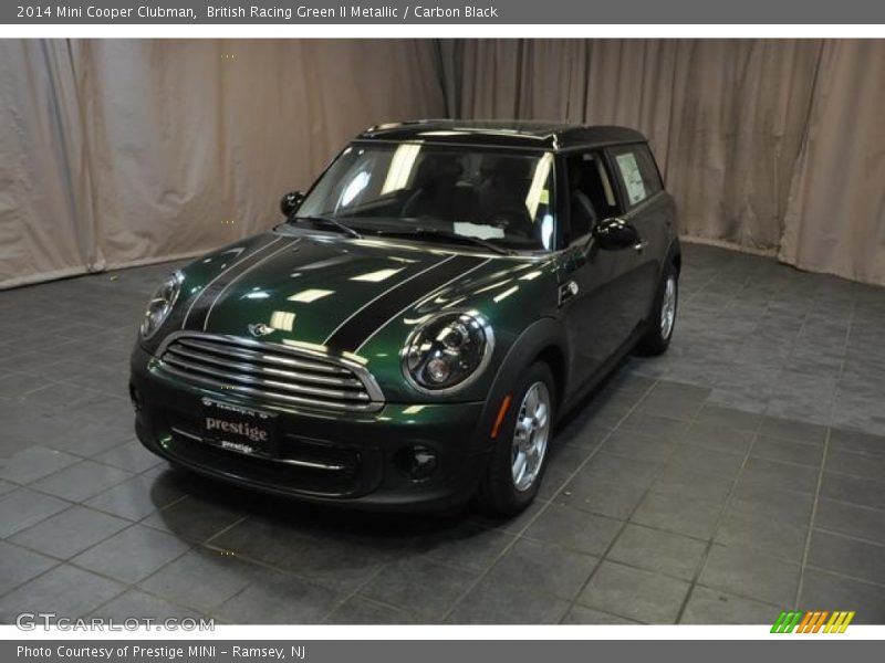 British Racing Green II Metallic / Carbon Black 2014 Mini Cooper Clubman