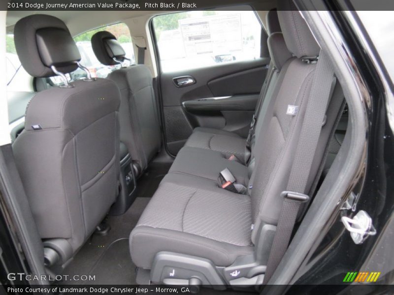 Pitch Black / Black 2014 Dodge Journey Amercian Value Package