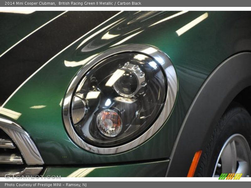 British Racing Green II Metallic / Carbon Black 2014 Mini Cooper Clubman