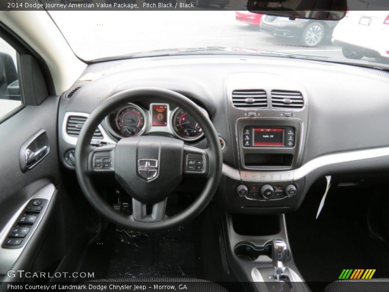 Pitch Black / Black 2014 Dodge Journey Amercian Value Package