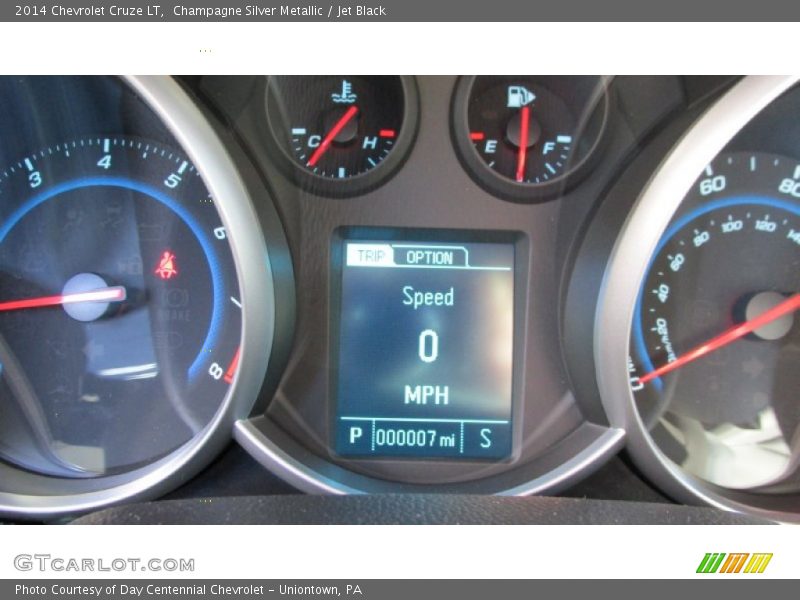 Champagne Silver Metallic / Jet Black 2014 Chevrolet Cruze LT