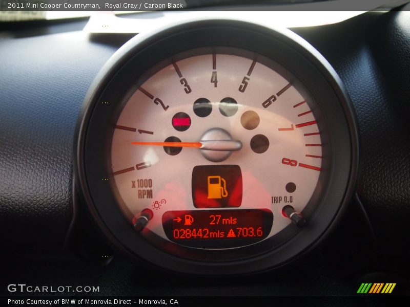 Royal Gray / Carbon Black 2011 Mini Cooper Countryman