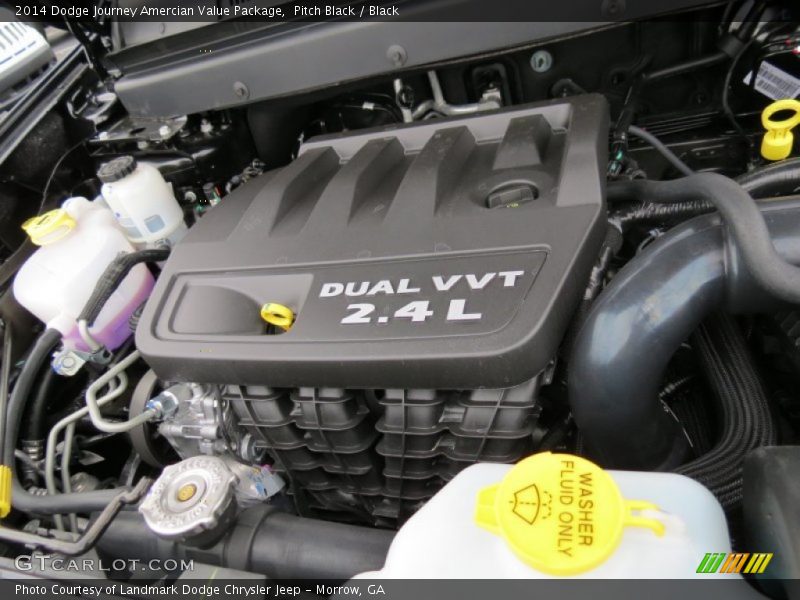 Pitch Black / Black 2014 Dodge Journey Amercian Value Package