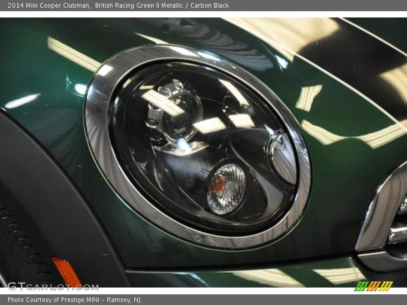 British Racing Green II Metallic / Carbon Black 2014 Mini Cooper Clubman