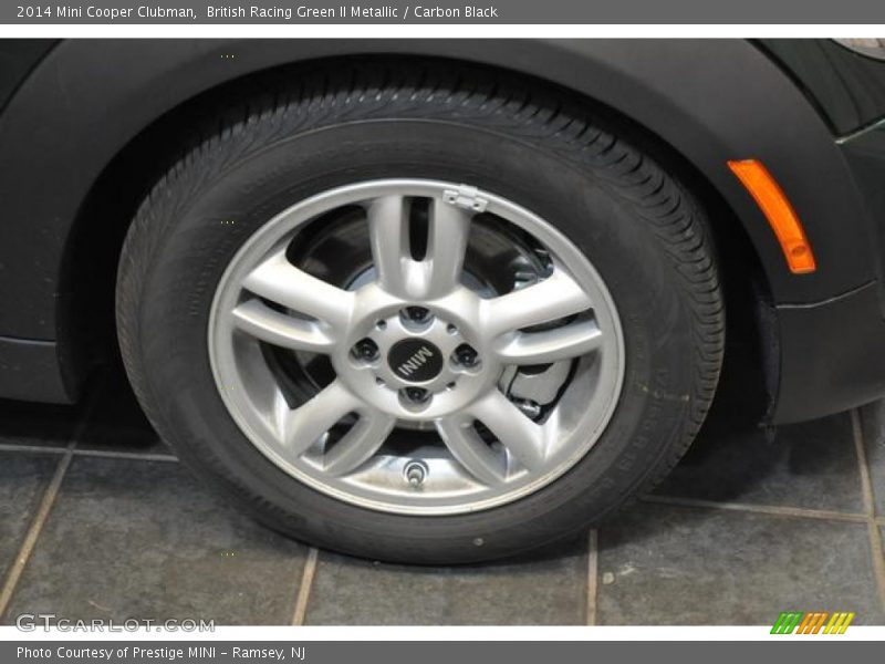 British Racing Green II Metallic / Carbon Black 2014 Mini Cooper Clubman