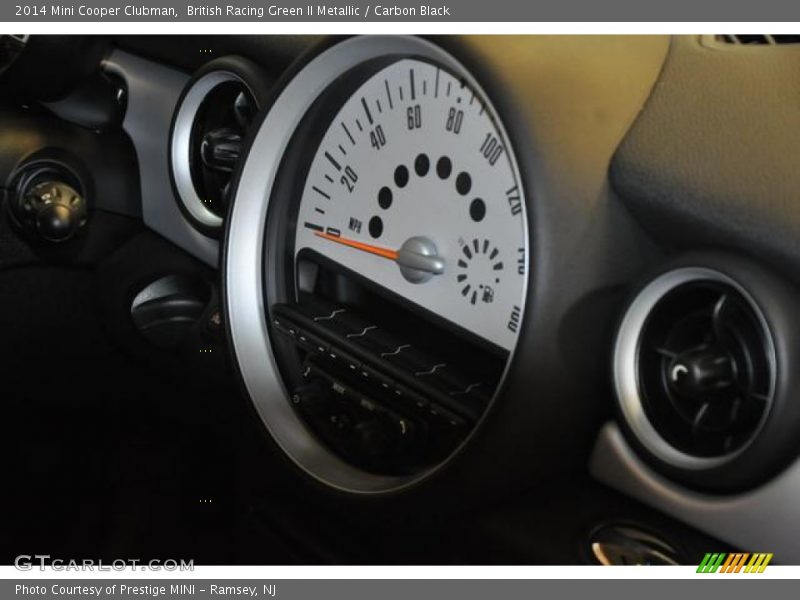British Racing Green II Metallic / Carbon Black 2014 Mini Cooper Clubman