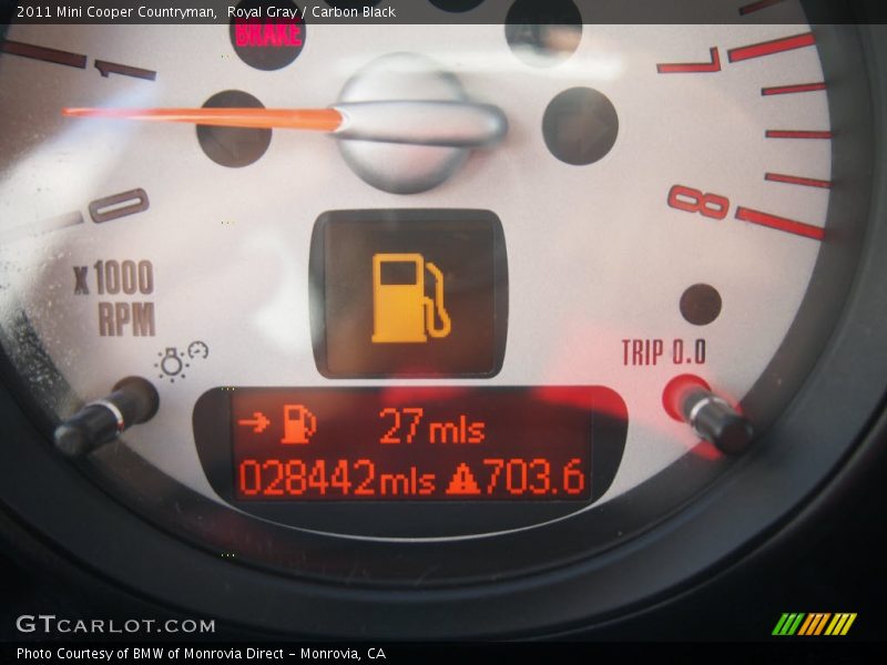 Royal Gray / Carbon Black 2011 Mini Cooper Countryman