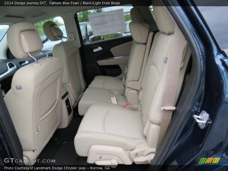 Fathom Blue Pearl / Black/Light Frost Beige 2014 Dodge Journey SXT