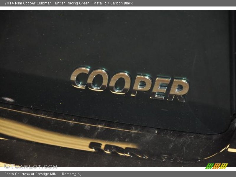 British Racing Green II Metallic / Carbon Black 2014 Mini Cooper Clubman