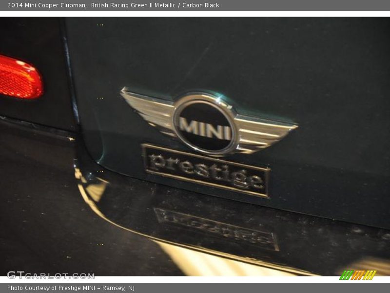 British Racing Green II Metallic / Carbon Black 2014 Mini Cooper Clubman