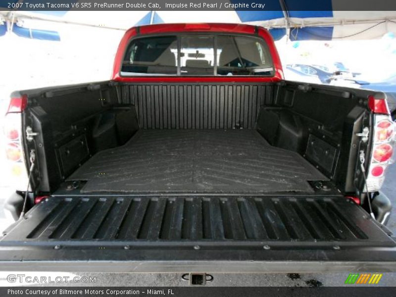 Impulse Red Pearl / Graphite Gray 2007 Toyota Tacoma V6 SR5 PreRunner Double Cab