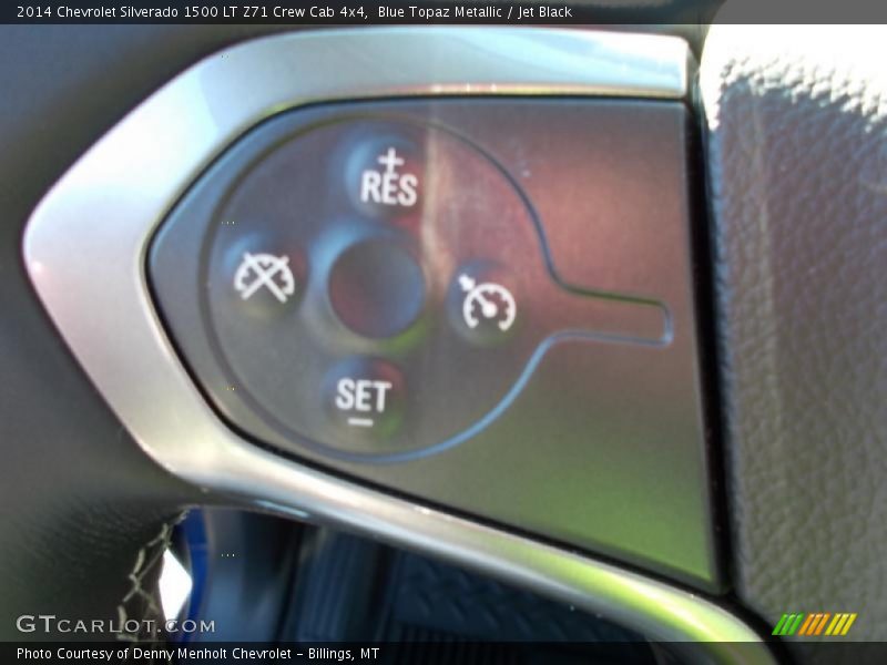 Blue Topaz Metallic / Jet Black 2014 Chevrolet Silverado 1500 LT Z71 Crew Cab 4x4