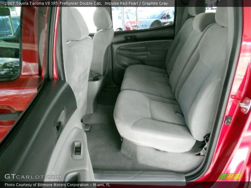 Impulse Red Pearl / Graphite Gray 2007 Toyota Tacoma V6 SR5 PreRunner Double Cab