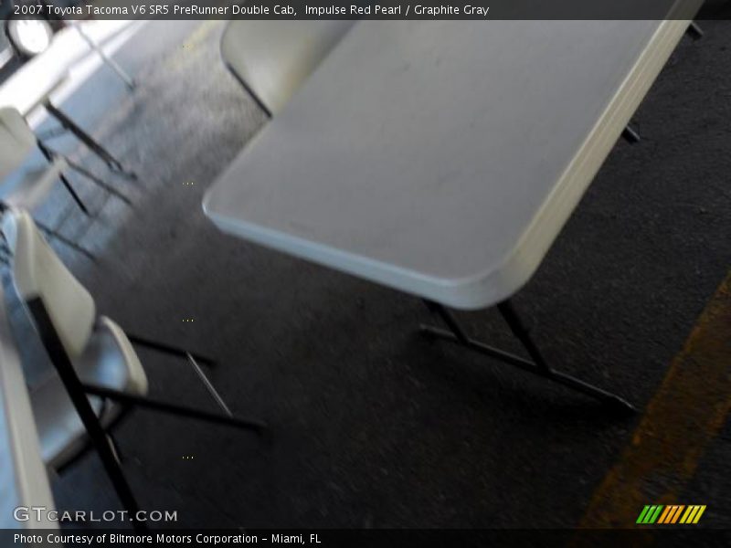 Impulse Red Pearl / Graphite Gray 2007 Toyota Tacoma V6 SR5 PreRunner Double Cab