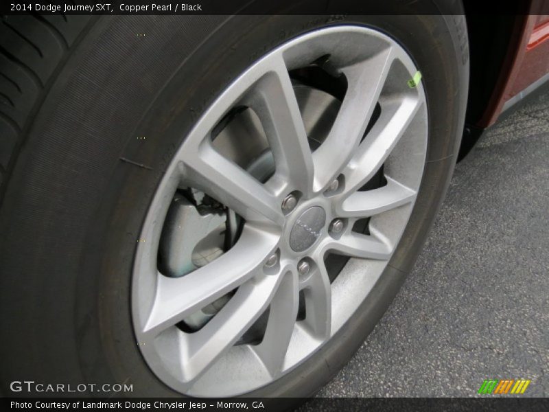 Copper Pearl / Black 2014 Dodge Journey SXT