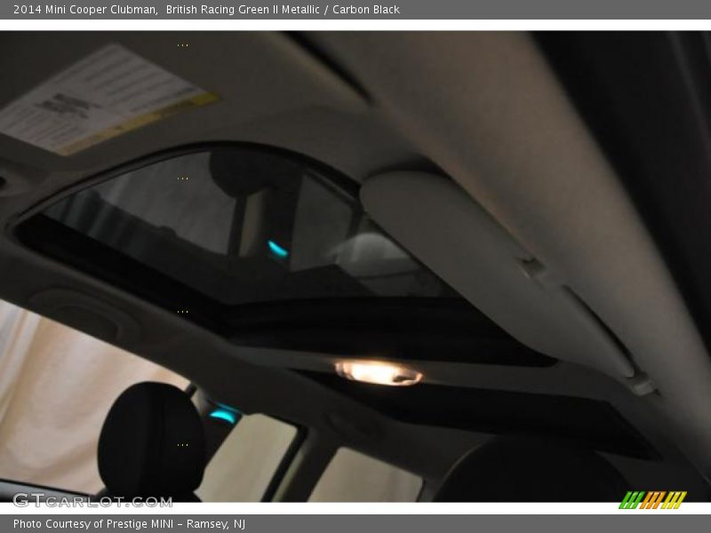 British Racing Green II Metallic / Carbon Black 2014 Mini Cooper Clubman