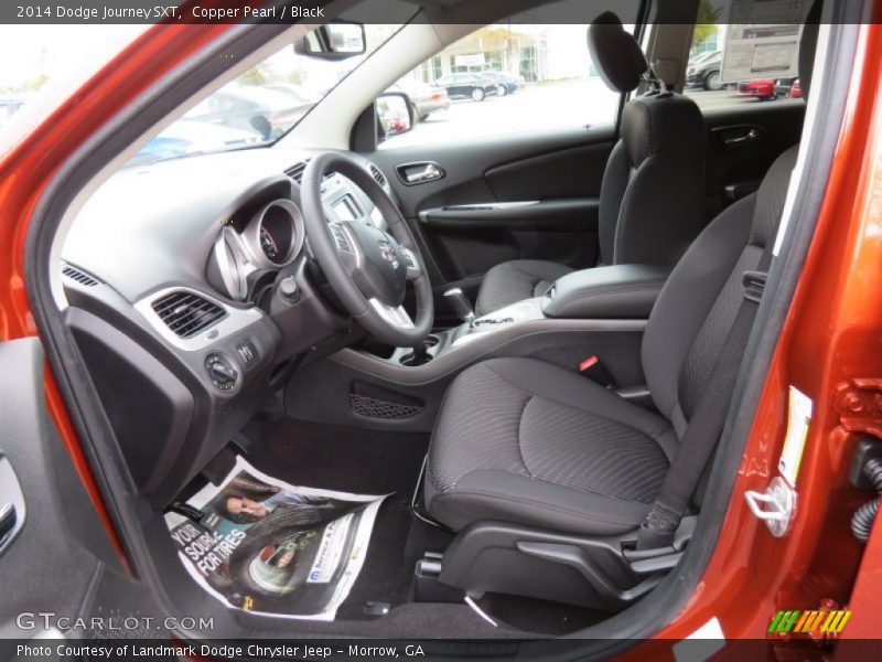 Copper Pearl / Black 2014 Dodge Journey SXT