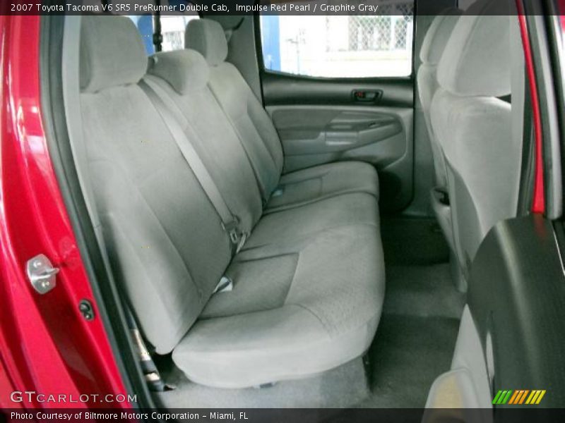 Impulse Red Pearl / Graphite Gray 2007 Toyota Tacoma V6 SR5 PreRunner Double Cab